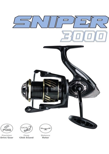 Sniper 3000 Spin Olta Makinesi