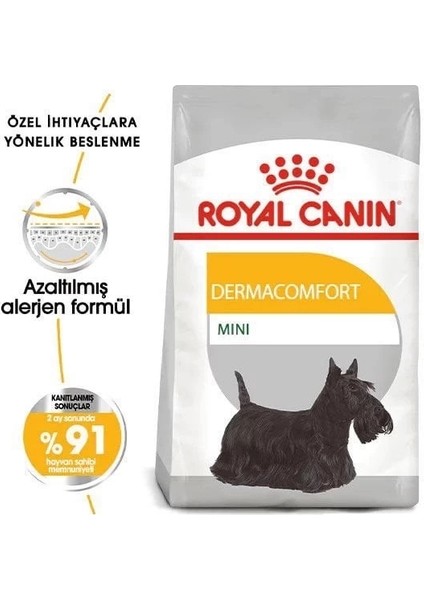 Royal Canin Mini Dermacomfort Yetişkin Köpek Maması 3 kg fiyatları