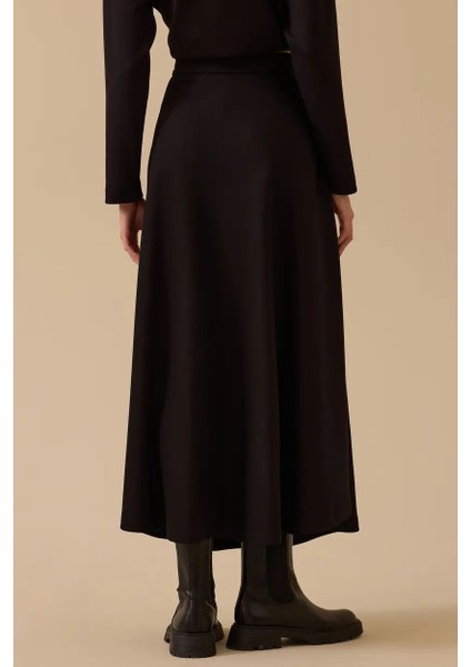 SCL Basic Kloş Uzun Etek 10002521611009 Siyah fiyatları
