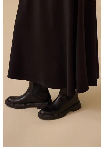 SCL Basic Kloş Uzun Etek 10002521611009 Siyah indirimleri