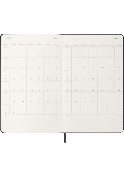 2026 12 Ay Günlük Ajanda L Boy 13X21 Cm. Sert Kapak Siyah indirimleri