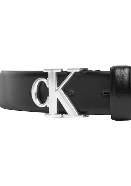 Kadın Monogram Tokalı 30 mm Kemer - Siyah fiyatları
