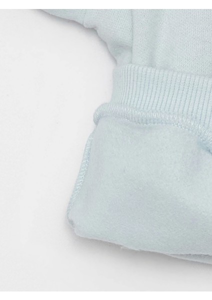 Lcw Baby Mavi Bisiklet Yaka Uzun Kollu Kız Bebek Sweatshirt ve Tayt 2'li Takım modelleri