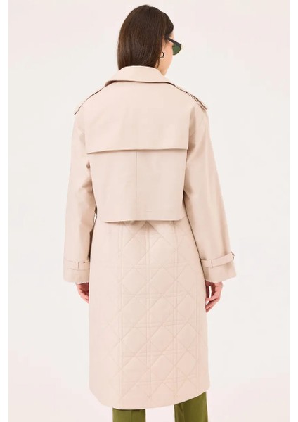 Trençkot 10002422110004 Bej modelleri