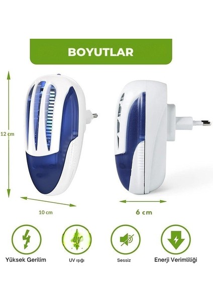 Prize Takılan Uv Işıklı Sinek Kapanı – Sivrisinek, Sinek & Pire Öldürücü modelleri