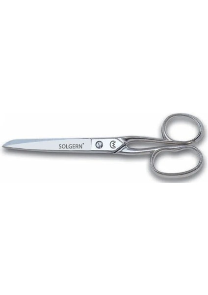 Solgern A122-8 Ev ve Saya Makası No: 8 Inç / 20,32CM - Nikel Kaplama