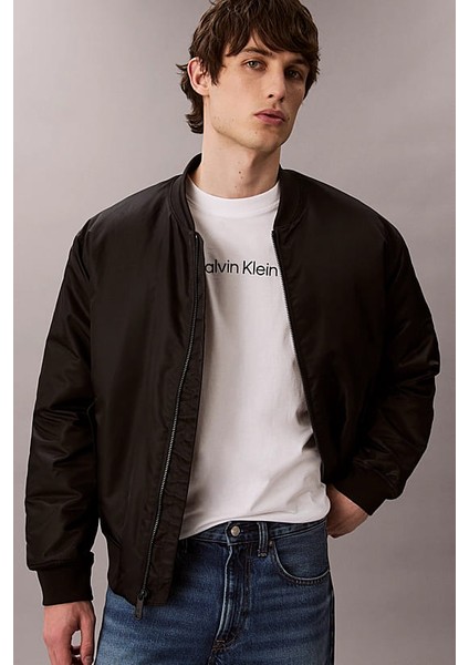 Erkek Regular Fit Yazı Baskılı Pamuklu T-Shirt - Beyaz fırsatları