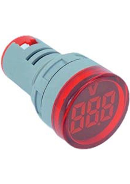 22MM Dijital Voltmetre 5-60V Dc Kırmızı