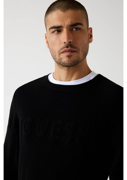 Erkek Liam Triko Kazak - Siyah fiyatları