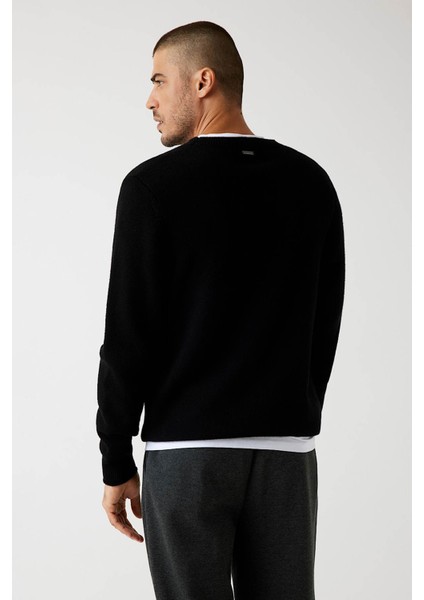 Erkek Liam Triko Kazak - Siyah modelleri