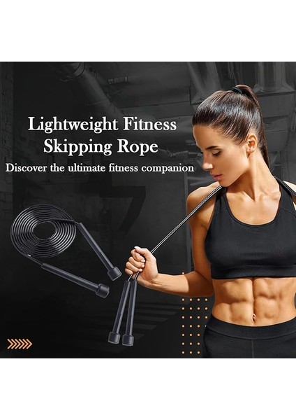 Yetişkinler ve Çocuklar Için Ayarlanabilir Atlama Ipi, Ayarlanabilir Uzunluğa Sahip, Hafif ve Taşınabilir modelleri