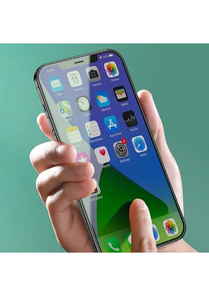Baseus Iphone 12 Mini 0.30MM Full Tempered Cam Ekran Koruyucu 2set ANTI-BLUELIGHT-(5775) modelleri