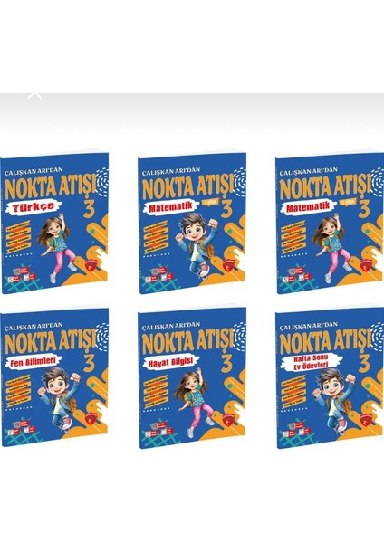 nokta Atışı 3.sınıf Set ( 6kitap )