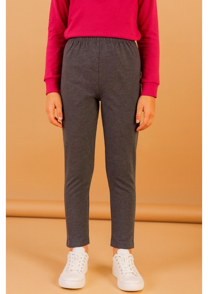 Füme Kız Çocuk Çimali Tayt