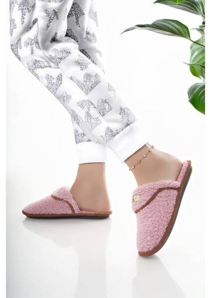 Kadın Ev Terliği Peluş Yıkanabilir Içi Yünlü Kürklü Terlik Misafir Çeyiz Bohça Gelin Terliği fırsatları