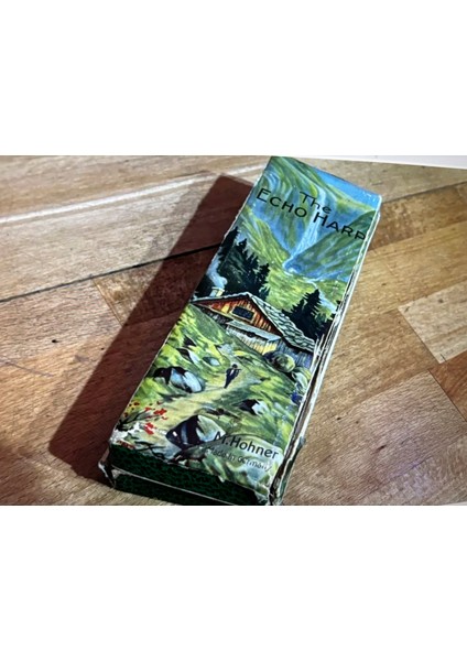 M. Hohner Echo Harp Alman Mızıka Kutusunda - Çalışır Durumda - 17 cm Uzunluğunda fiyatları
