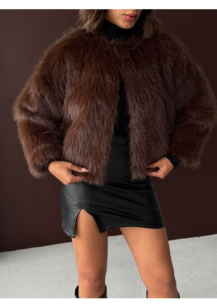 Astarlı ve Kancalı Şık Kürk Mont fırsatları