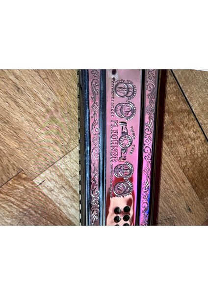 M. Hohner Echo Harp Alman Mızıka Kutusunda - Çalışır Durumda - 17 cm Uzunluğunda