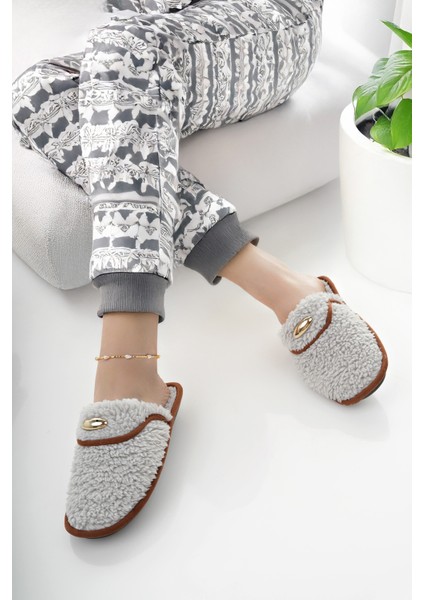 Kadın Ev Terliği Peluş Yıkanabilir Içi Yünlü Kürklü Terlik Misafir Çeyiz Bohça Gelin Terliği fiyatları