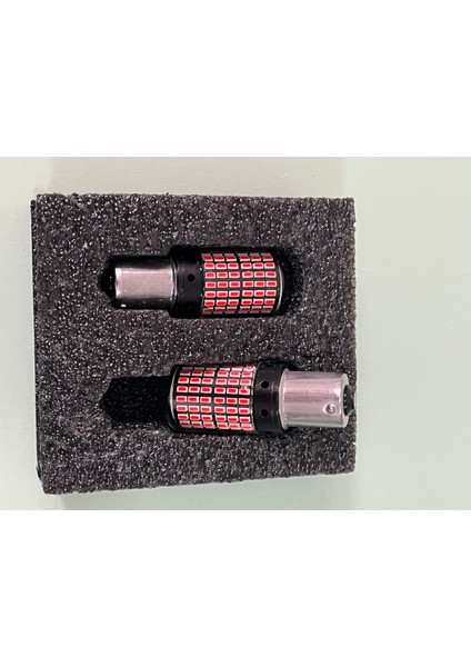 P21W 144 Ledli Ultra Parlak Geri Vites Park Ampül Tek Duy Kırmızı (2 Adet) modelleri