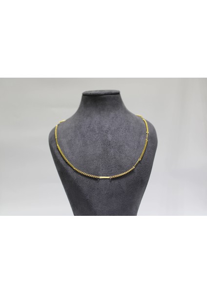 14 Ayar Altın Uzun Zincir Modeli Kolye