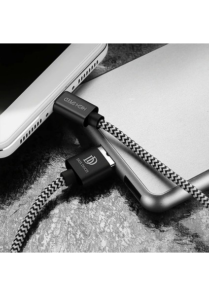 Dux Ducıs USB Type C Kopmaz Yırtılmaz USB Kablo Hızlı Şarj 1 METRE-(5775) fiyatları