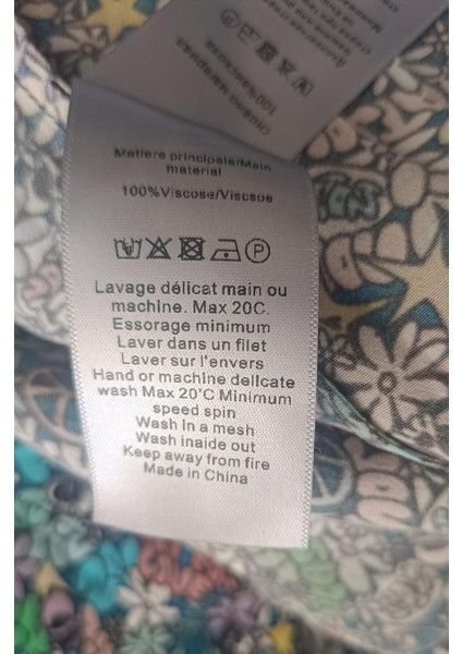 Zadıg & Voltaıre Rivy Elbise , Çiçek Desenli Bahar Dalı Elbise ,%100 Viskon Elbise