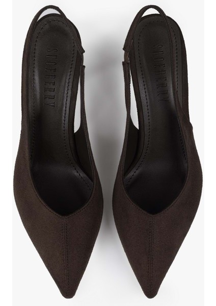 Kadın Avoria Kahve Süet Stiletto fiyatları