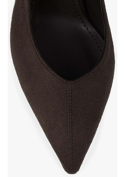 Kadın Avoria Kahve Süet Stiletto fırsatları