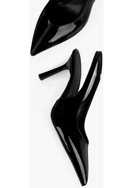 Kadın Avoria Siyah Rugan Stiletto modelleri