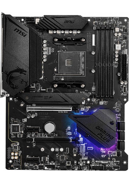 Msı Mpg B550 Gamıng Plus Ddr4 4400MHZ 1xhdmı 1xdp 2xm.2 USB 3.2 Atx Am4 fiyatları