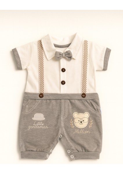 Papyonlu Tulum Little Gentleman Gri