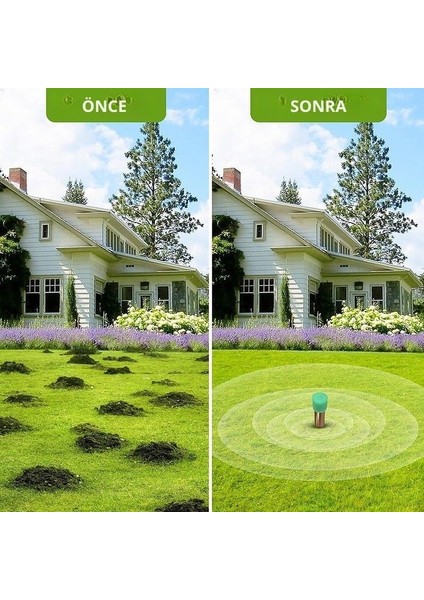 Altın Parmak Pilli Ultrasonik Kemirgen & Sürüngen Kovucu - 1250 M² Etki Alanı – Titreşimli fırsatları