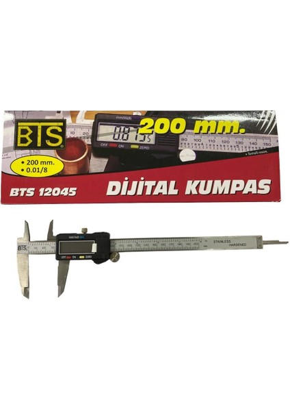 Bts 12045 Dijital Kumpas 200 mm