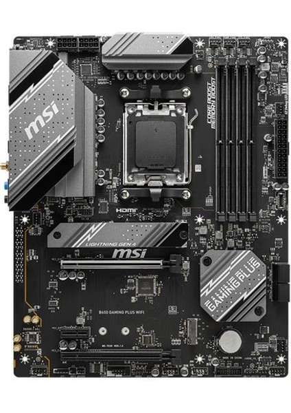 Msı B650 Gamıng Plus Wıfı Ddr5 6000MHZ 1xhdmı 1xdp 2xm.2 USB 3.2 Atx Am5 (Amd Am5 9000/8000/7000 Serileri Ile Uyumlu) fiyatları