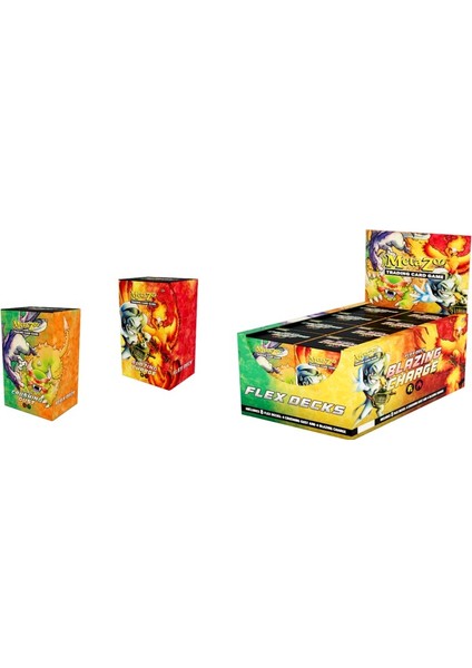1 Paket Metazoo Flex Deck Blazing Charge & Crushing Gust Koleksiyon Kartları 80 Kart fiyatları
