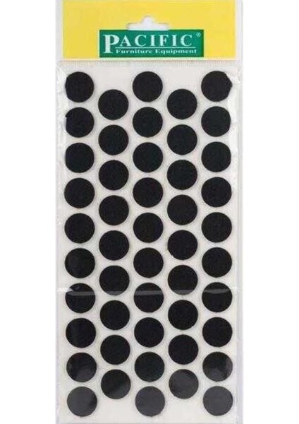 Pacific 6120 Bl Yapışkanlı Keçe 20 mm Siyah