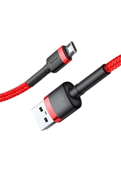 Baseus Cafule Micro USB 1metre 2.4A Hızlı Şarj Halat USB KABLO-(5775) fırsatları