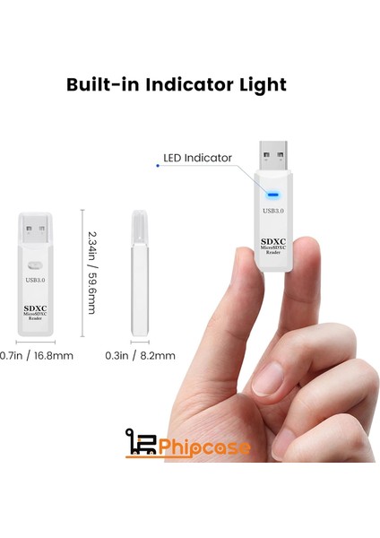 Corcoz Tf USB Kart Okuyucu Bellek USB 3.0 Mikro Sd Kart USB Adapter Çevirici - PH019 fırsatları