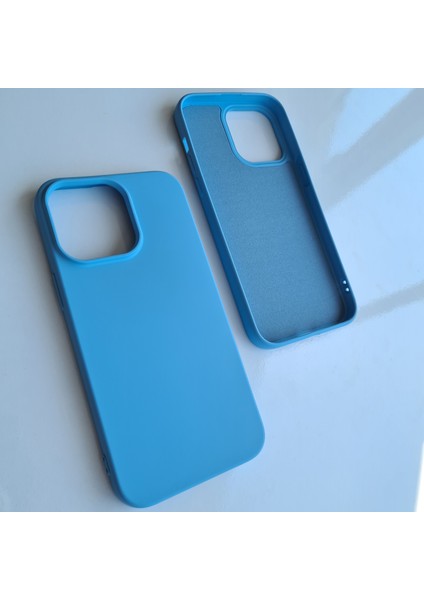 iPhone 14 Pro (6.1) ile Uyumlu Logosuz Lansman Içi Süet Silikon Kılıf fiyatları