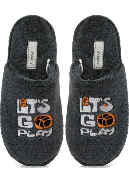 608080.M4PR Grı Erkek Ev Terliği fırsatları