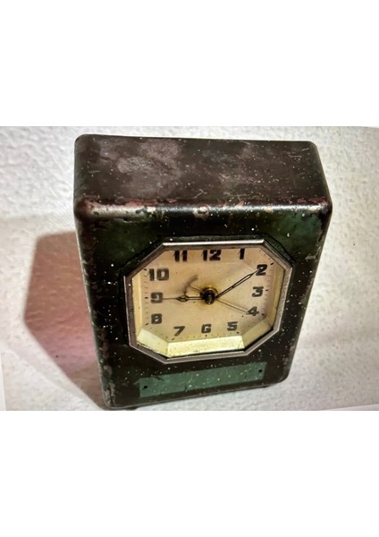 Ziraat Bankası Saat Kumbara - Saati Çalışır Durumda - Banka Yazısı Yoktur - 12 cm 9 cm 4,5 cm modelleri