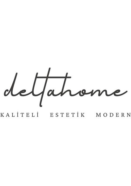 Deltahome Paslanmaz Çelik 2 Adet 24 cm Banyo Duş Rafı Set - Vidalı Montaj - Model: München fiyatları