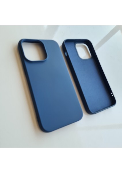 iPhone 14 Pro (6.1) ile Uyumlu Logosuz Lansman Içi Süet Silikon Kılıf fiyatları