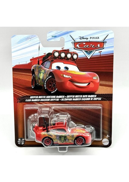 Disney Pixar Cars Cryptid Buster Lightning Mcqueen Diecast Metal Araba Figürü 1:55
