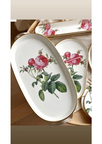 Gül 3 Lü Kayık *12