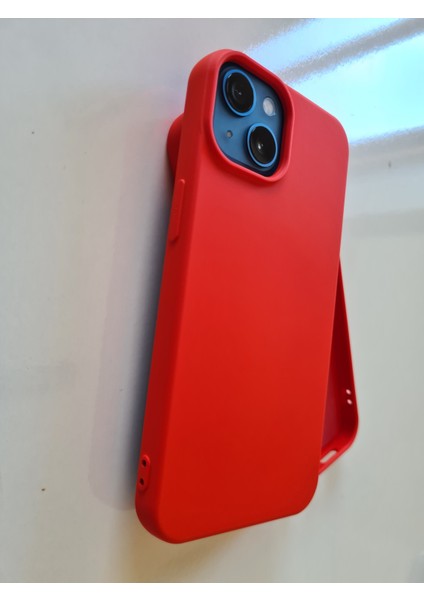 İphone 13 İle Uyumlu Logosuz Lansman Içi Kadife Esnek Silikon Kılıf fiyatları