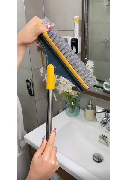Pratik Sihirli Fayans Fırçası ve Çekçek (sarı yeşil)