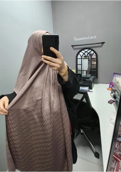 Modakaşmir Jakar Şal Vizon Renk