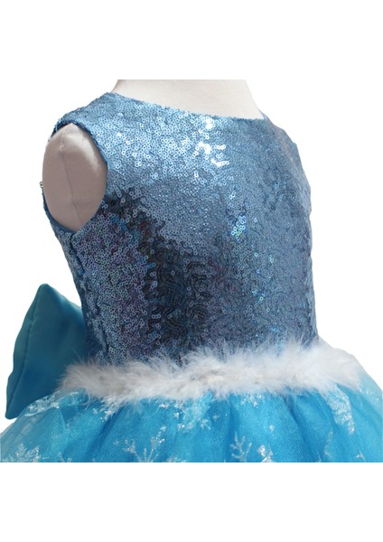 Elsa Frozen Kız Çocuk Elbise modelleri
